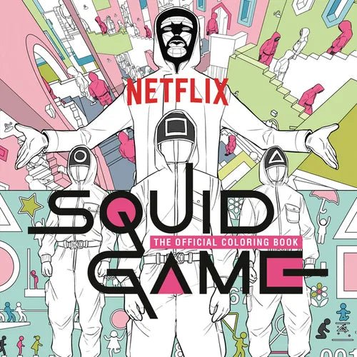 Squid Game: The Official Coloring Book - Paperback - Daebak