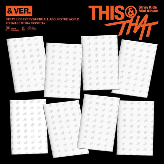Stray Kids - 10th Mini Album [THIS & THAT] (& Ver.) with Aladin KR POB Photocard - Daebak