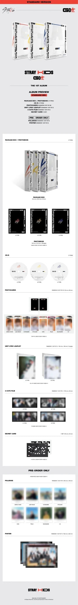 Stray Kids 1st Album: Go Live! - Daebak