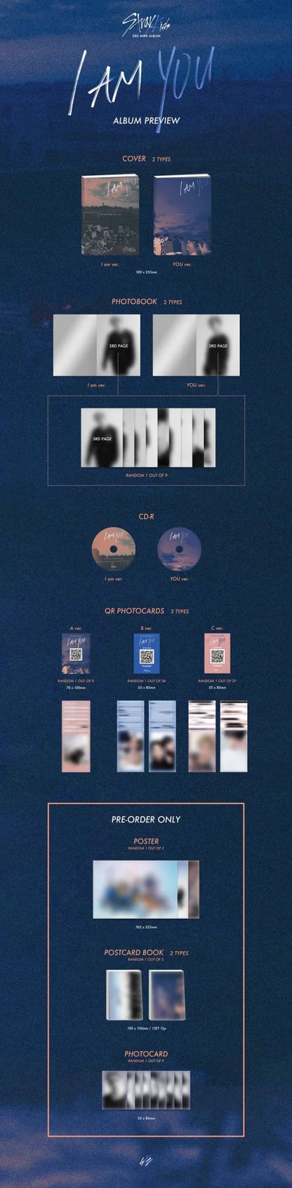 Stray Kids - 3rd Mini Album [I AM YOU] (Random Ver.) - Daebak