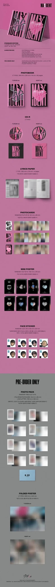 Stray Kids - 7th Mini Album [MAXIDENT] (Standard Ver.) - Daebak