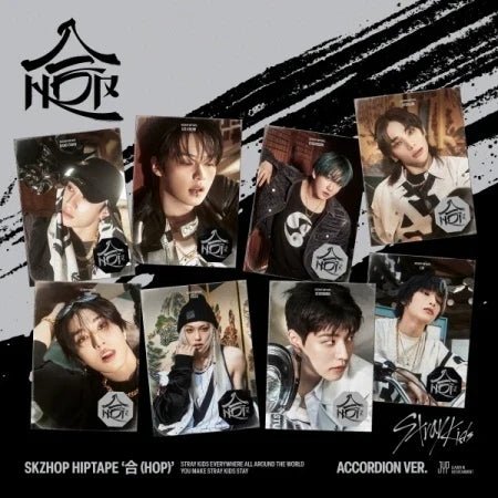 Stray Kids - SKZHOP HIPTAPE [HOP] (ACCORDION Ver.) (Random Ver.) - Daebak