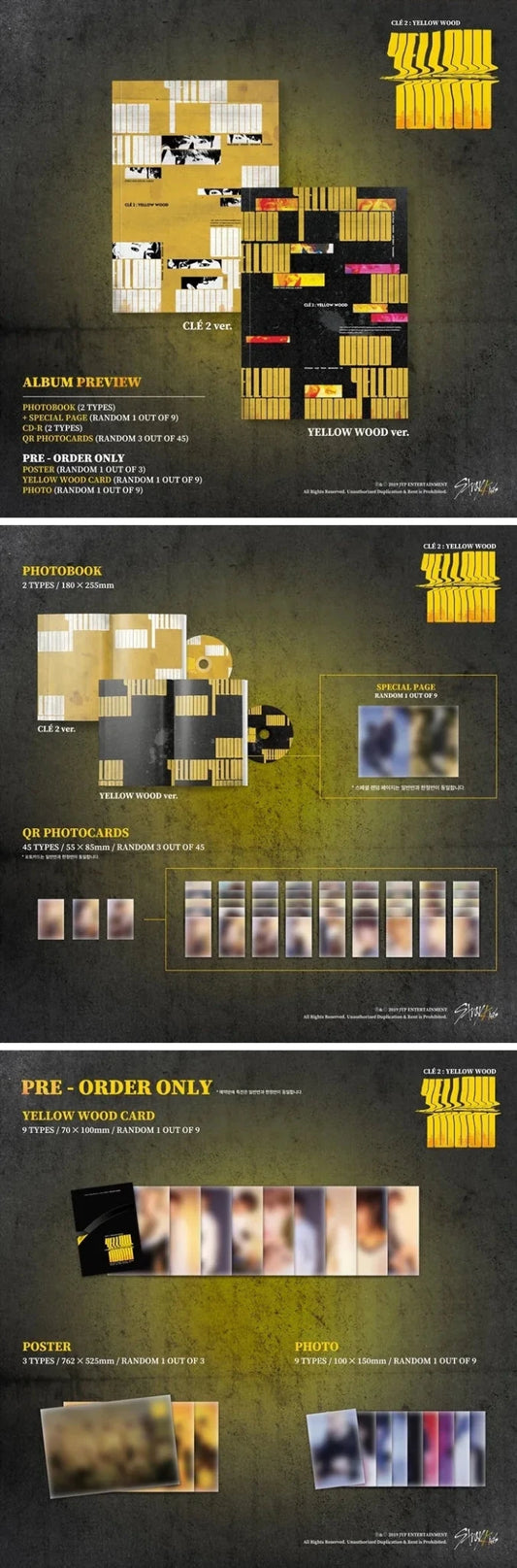 Stray Kids - Special Album [Clé 2 : Yellow Wood] (Normal Ver.) - Daebak