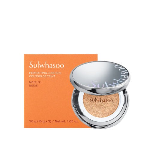 Sulwhasoo PERFECTING CUSHION 15g+15g(Refill) SPF50+/PA+++ - Daebak