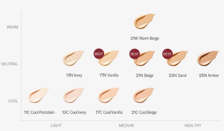 Sulwhasoo Perfecting Foundation SPF17 PA+ 35ml - Daebak
