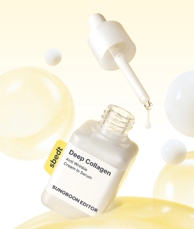 SUNGBOON EDITOR Deep Collagen Anti Wrinkle Cream In Serum 40ml - Daebak