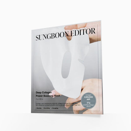 SUNGBOON EDITOR Mascarilla potenciadora de colágeno profundo 37g X 4ea