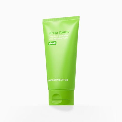SUNGBOON EDITOR Green Tomato Deep Pore Cleansing Ultra Whipping Foam 120g - Daebak