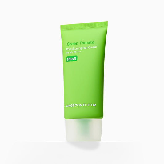 SUNGBOON EDITOR Crema solar difuminadora de poros de tomate verde SPF50+PA++++ 50g