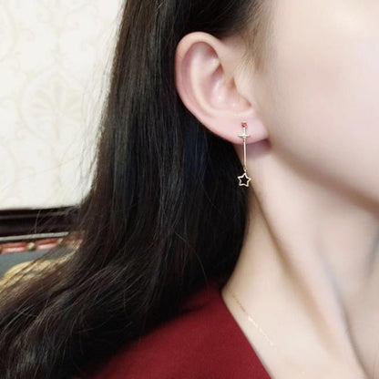 Surrounding Sterling Sier Wizard Branch The Sorcerer's Stone Clavicle Necklaces - Daebak
