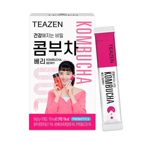 [TEAZEN] Kombucha Berry (10 Sticks) - Daebak
