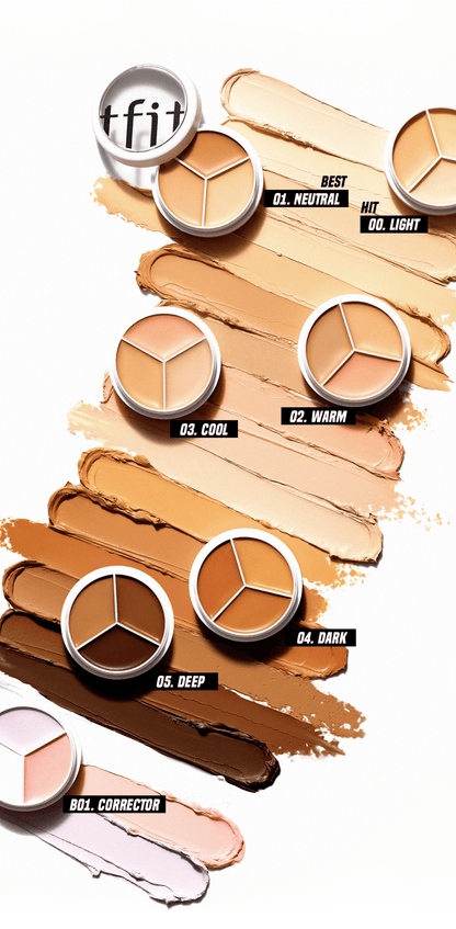 tfit Cover Up Pro Concealer 15g (6colors) - Daebak