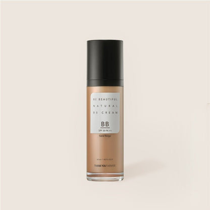 [THANK YOU FARMER] BE BEAUTIFUL NATURAL BB CREAM SPF30 PA++ 40ml #Sand Beige - Daebak