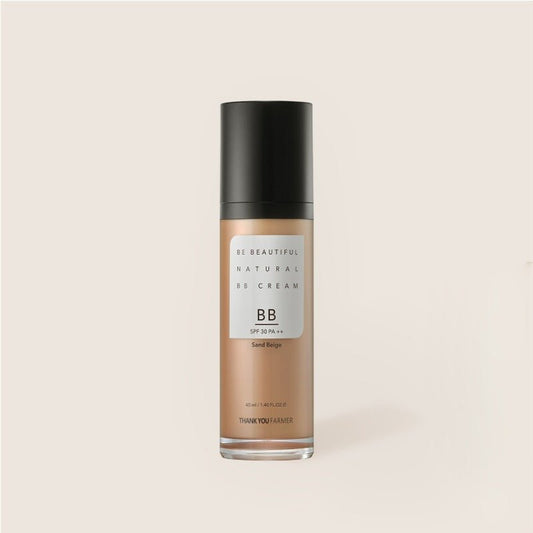 [THANK YOU FARMER] BE BEAUTIFUL NATURAL BB CREAM SPF30 PA++ 40ml #Sand Beige - Daebak