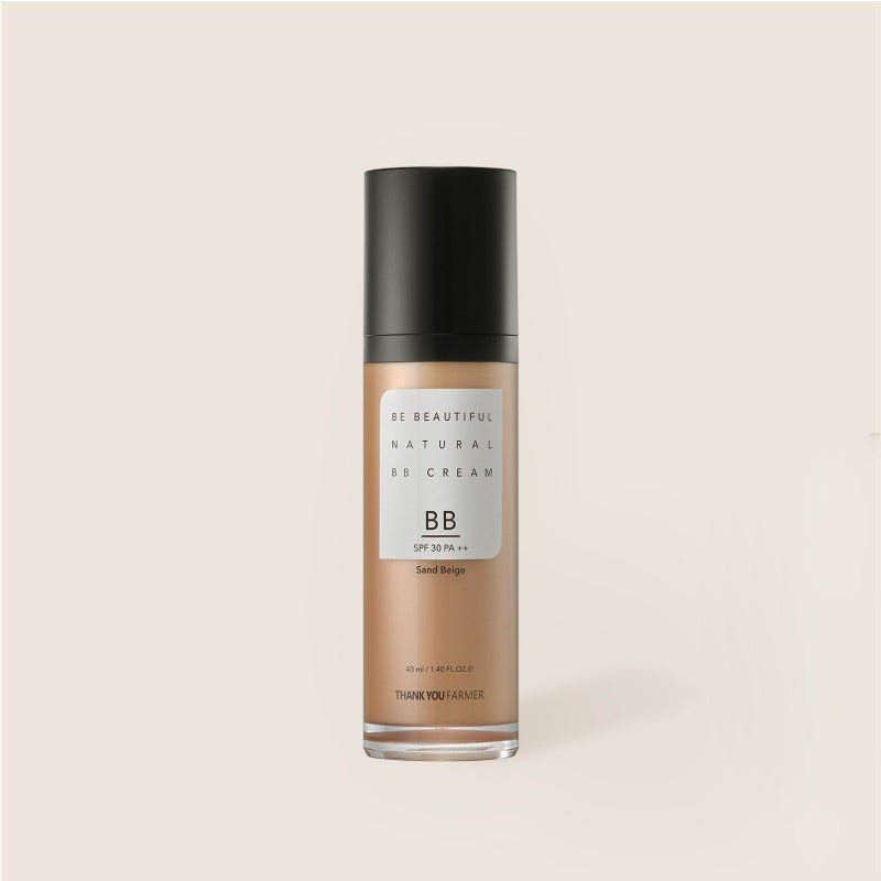 [THANK YOU FARMER] BE BEAUTIFUL NATURAL BB CREAM SPF30 PA++ 40ml #Sand Beige - Daebak