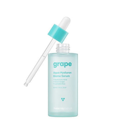 [THANK YOU FARMER] Grape Aqua Hyaluron Biome Serum 50ml - Daebak