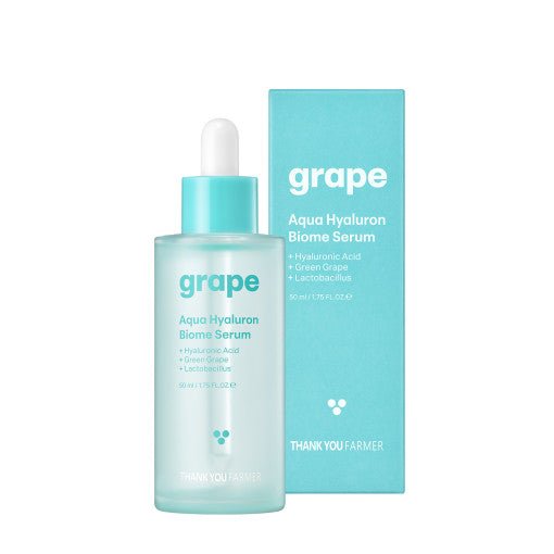 [THANK YOU FARMER] Grape Aqua Hyaluron Biome Serum 50ml - Daebak
