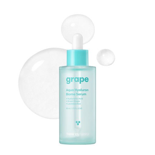 [THANK YOU FARMER] Grape Aqua Hyaluron Biome Serum 50ml - Daebak