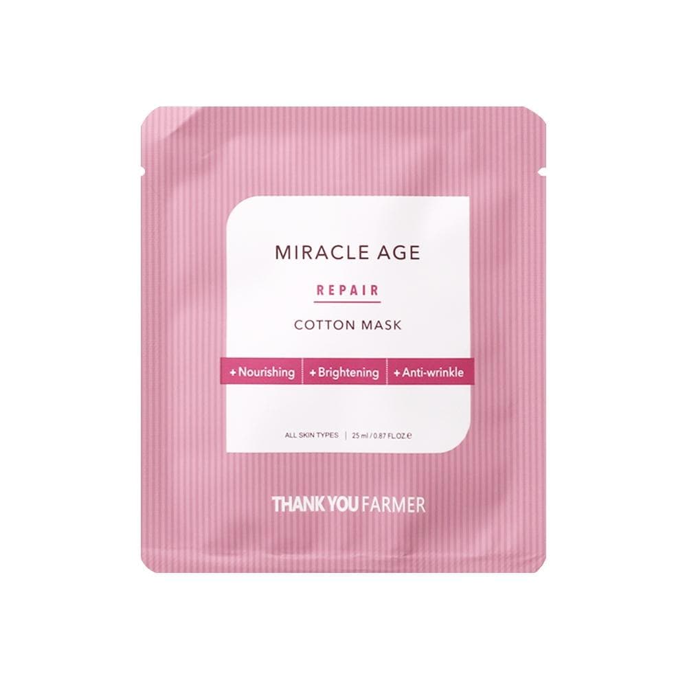 [THANK YOU FARMER] Miracle Age Repair Cotton Mask 25ml X 1ea - Daebak