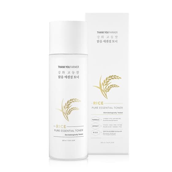 [THANK YOU FARMER] Rice Pure Essential Toner 200ml - Daebak