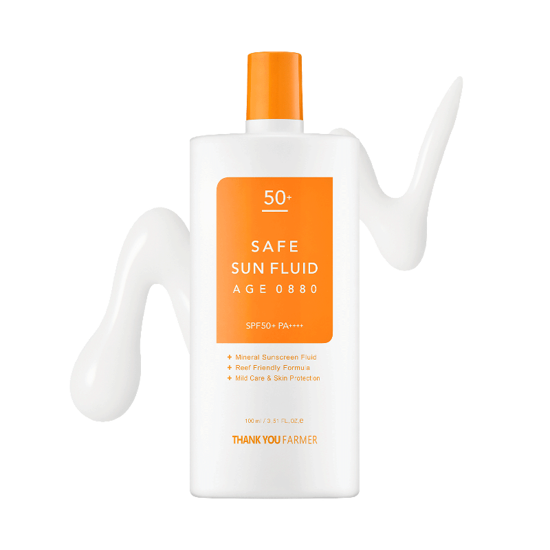 [THANK YOU FARMER] Safe Sun Fluid Age 0880 100ml - Daebak