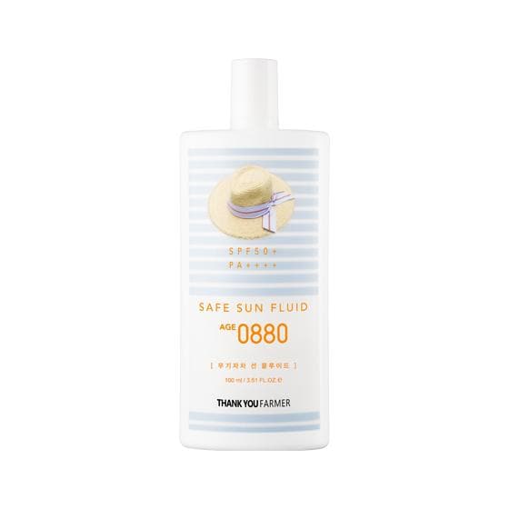 [THANK YOU FARMER] Safe Sun Fluid Age 0880 100ml - Daebak
