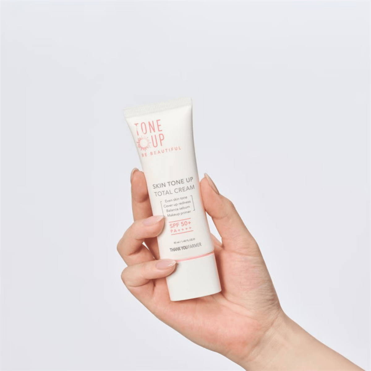 [THANK YOU FARMER] Skin Tone Up Total Cream 40ml - Daebak