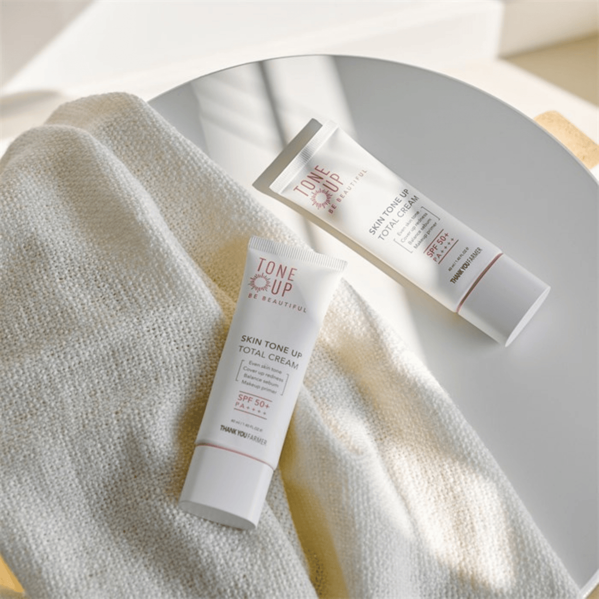 [THANK YOU FARMER] Skin Tone Up Total Cream 40ml - Daebak