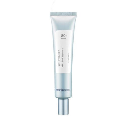 [THANK YOU FARMER] Sun Project Light Sun Essence SPF50+ PA+++ 40ml - Daebak