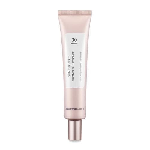 [THANK YOU FARMER] Sun Project Shimmer Sun Essence SPF30 PA++ 40ml - Daebak