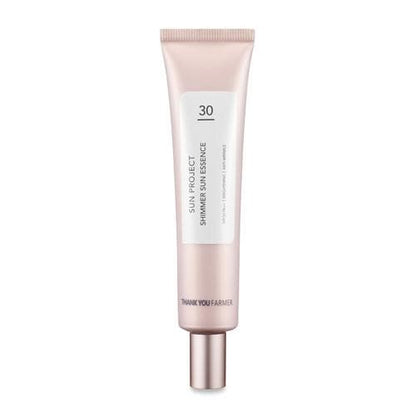 [THANK YOU FARMER] Sun Project Shimmer Sun Essence SPF30 PA++ 40ml - Daebak