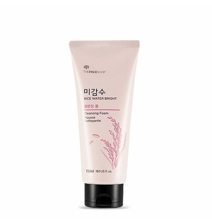 THE FACE SHOP Rice Water Bright Foaming Cleanser 150ml - Daebak