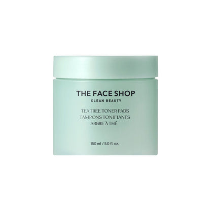 THE FACE SHOP Tea Tree Toner Pads 150ml (70 Sheets) - Daebak