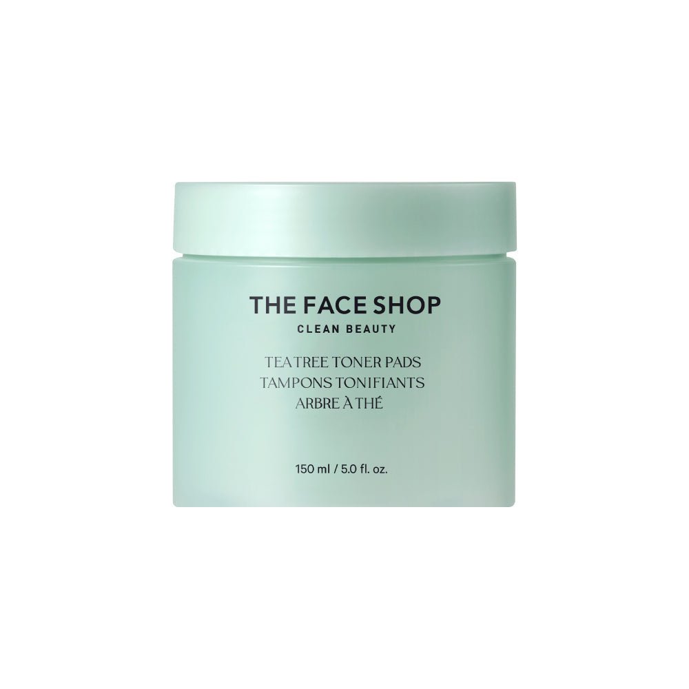THE FACE SHOP Tea Tree Toner Pads 150ml (70 Sheets) - Daebak