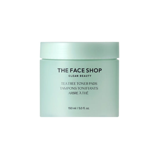THE FACE SHOP Tea Tree Toner Pads 150ml (70 Sheets) - Daebak