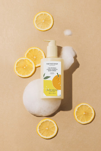 THE FACE SHOP Le gel douche verveine citronnée The Botanic 350 ml