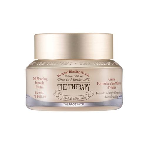 THE FACE SHOP THE THERAPY Oil Blending Formula Cream 50ml - Daebak