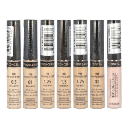 the SAEM Cover Perfection Tip Concealer 6.5g (10 shades) - Daebak