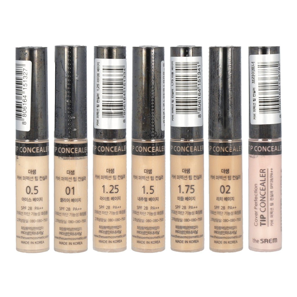 the SAEM Cover Perfection Tip Concealer 6.5g (10 shades) - Daebak
