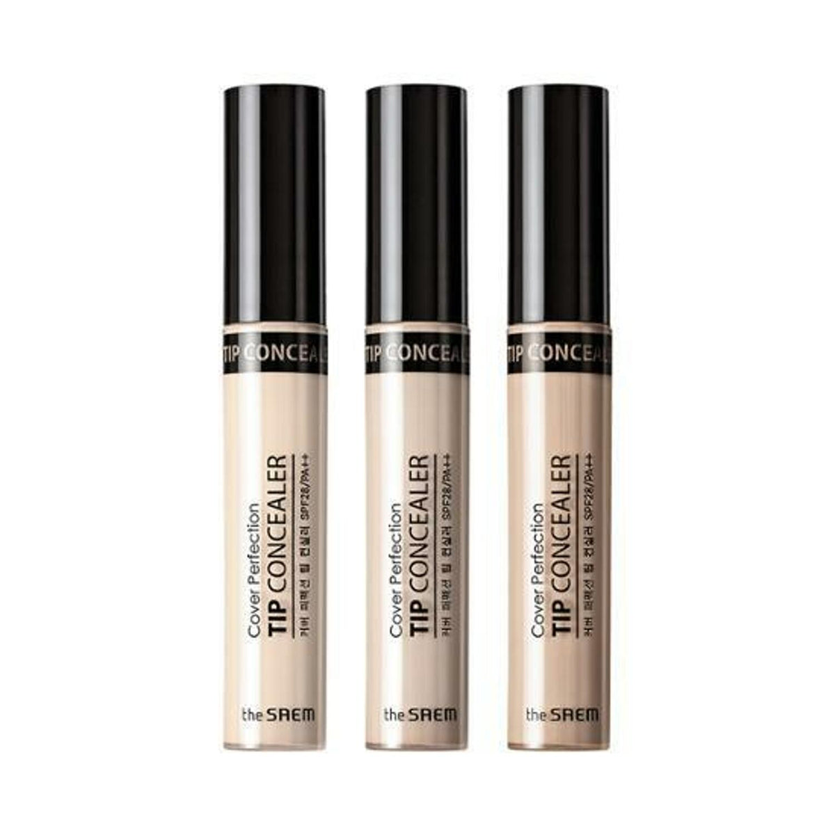 the SAEM Cover Perfection Tip Concealer 6.5g (10 shades) - Daebak