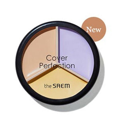 the SAEM Cover Perfection Triple Pot Concealer 4.5g*3 - Daebak