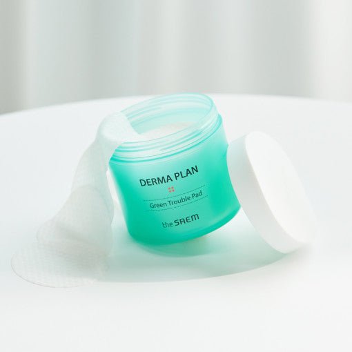 The SAEM Derma Plan Green Trouble Pad 145ml(70ea) - Daebak