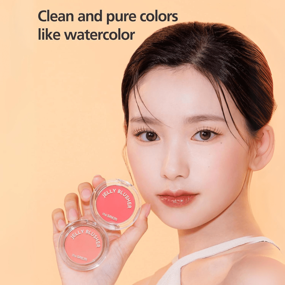 The SAEM Jelly Blusher 4.5g * 6 colors - Daebak