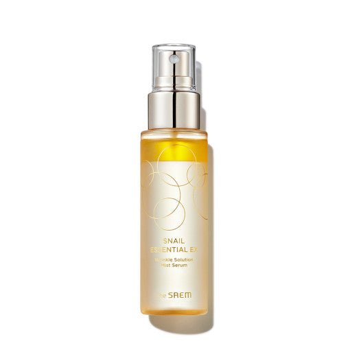 the SAEM Snail Essential EX Wrinkle Solution Mist Serum 75ml - Daebak