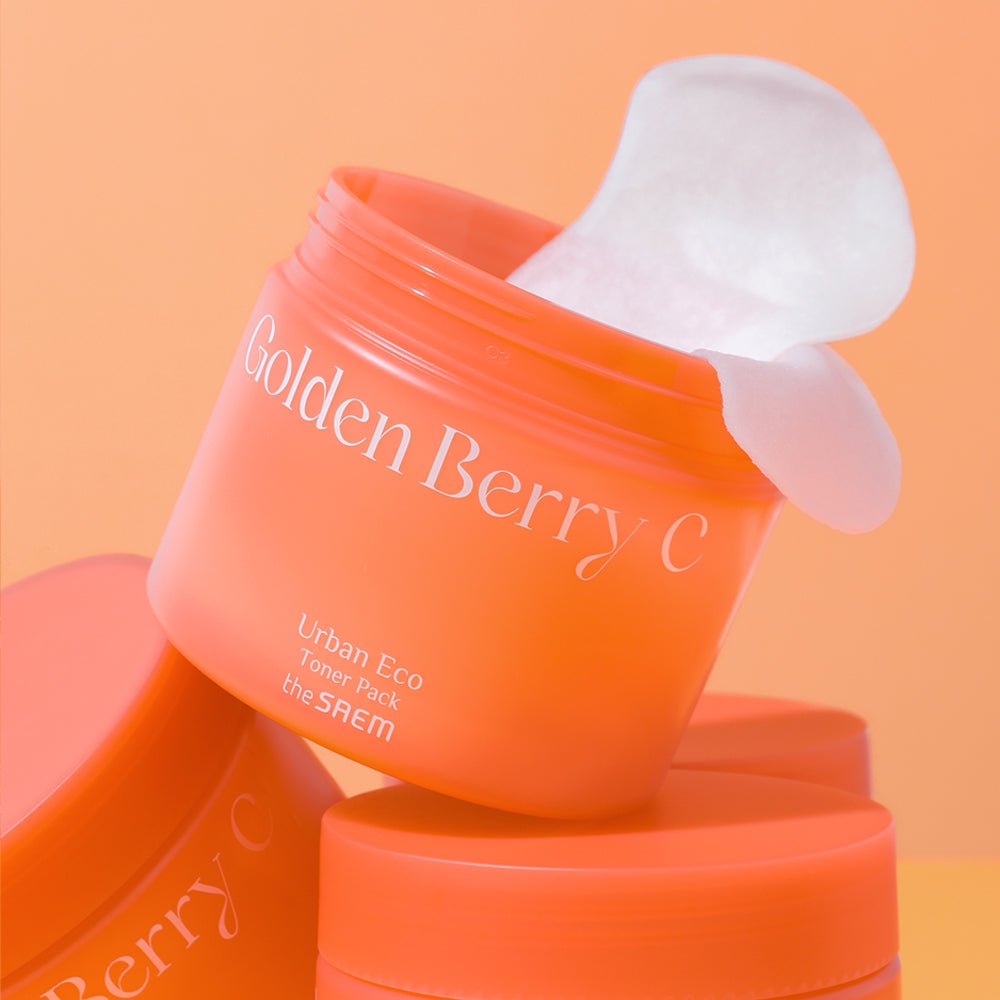The SAEM Urban Eco Golden Berry C Toner Pack 230ml(50 sheets) - Daebak