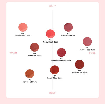 TIRTIR WATERISM Glow Melting Balm 3.3g (9color) - Daebak
