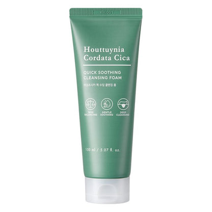 TONYMOLY Schiuma detergente lenitiva rapida alla houttuynia cordata e cica 150ml