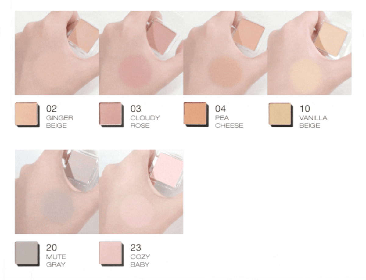 tooq One By Genuine Magnetic Eye Shadow #Base Matte - Daebak