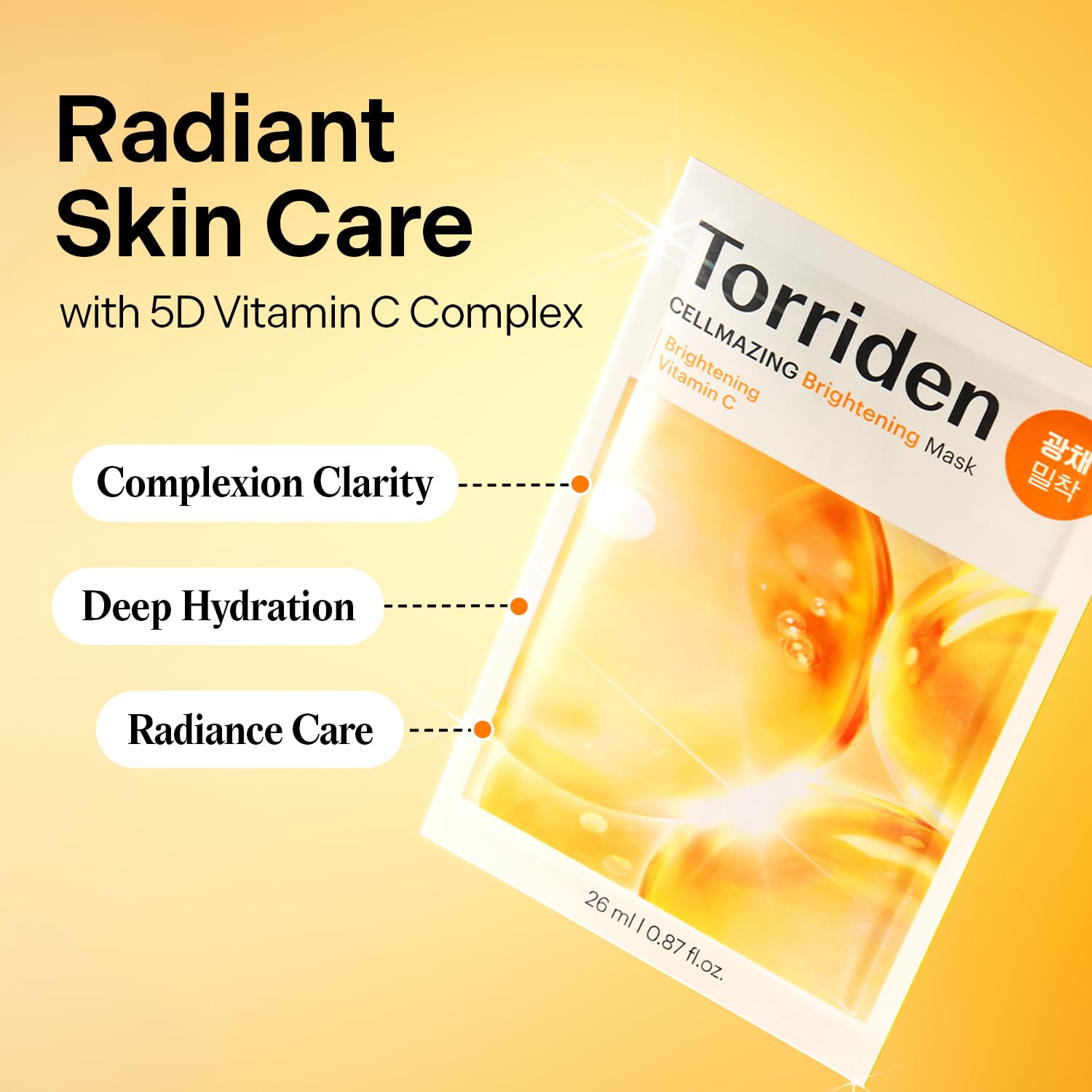 Torriden Cellmazing Brightening Mask - Daebak