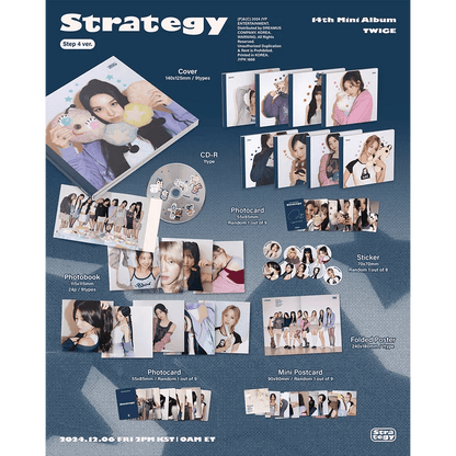 Twice 14th Mini Album: Strategy Step 4 Version - Daebak